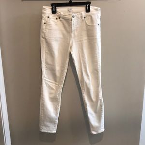 Jcrew White Jeans